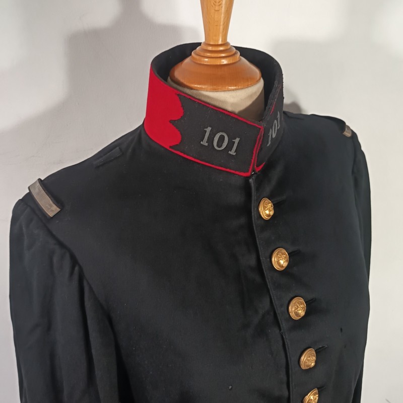 UNIFORME TENUE OFFICIER MODELE 1893 DU LIEUTENANT LEMARQUET AU 101 ème REGIMENT D'INFANTERIE DE LIGNE